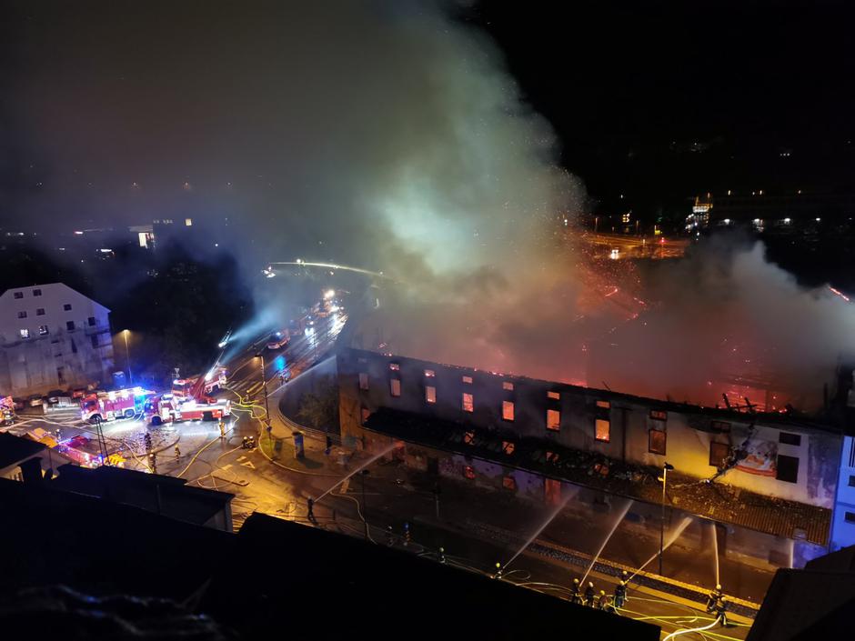 Požar, Majdičev mlin, Kranj | Avtor: fb GARS Kranj