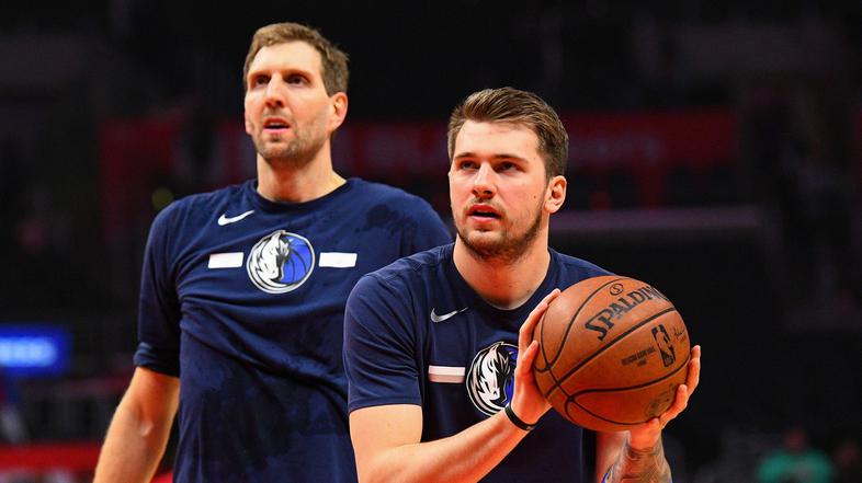Dirk Nowitzki Luka Dončić