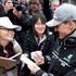 Šanghaj VN Kitajske Michael Schumacher navijači
