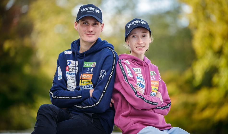 Velik udarec za slovenske skoke: Domen in Nika v sezono s kaznijo