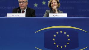 Evropski komisar za denarne in gospodarske zadeve Olli Rehn je pojasnil, da je p