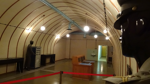 Bunker Škrilj - glavna komunikacijska soba