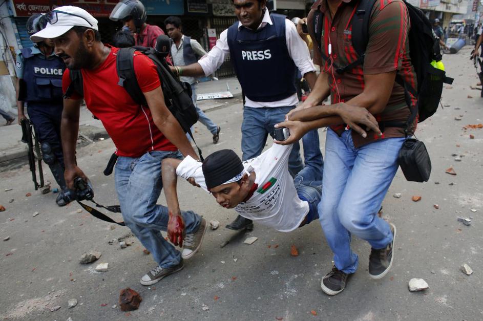 Bangladeš, spopadi, policija, islamisti