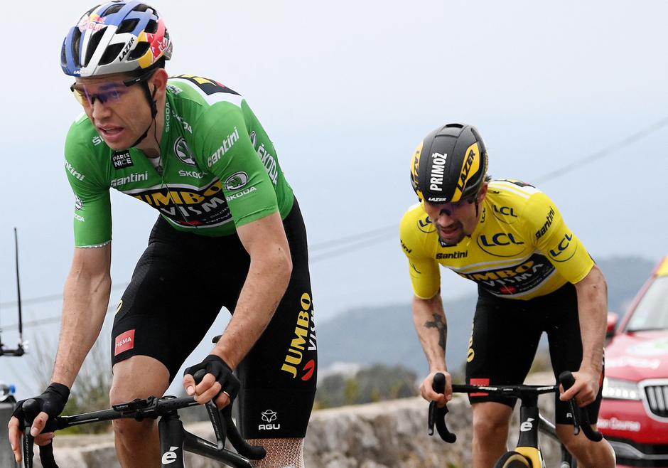 Primož Roglič Wout van Aert | Avtor: Profimedia