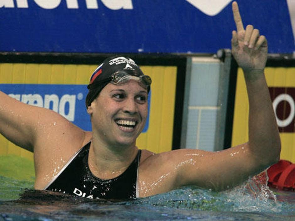 Anja Čarman je v Zagrebu plavala izvrstno in le za malenkost zaostala za državni | Avtor: Reuters
