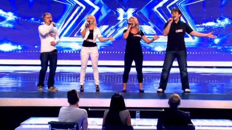 Tangels so nastopili na britanskem šovu X-Factor, kjer so prišli do TV avdicije.