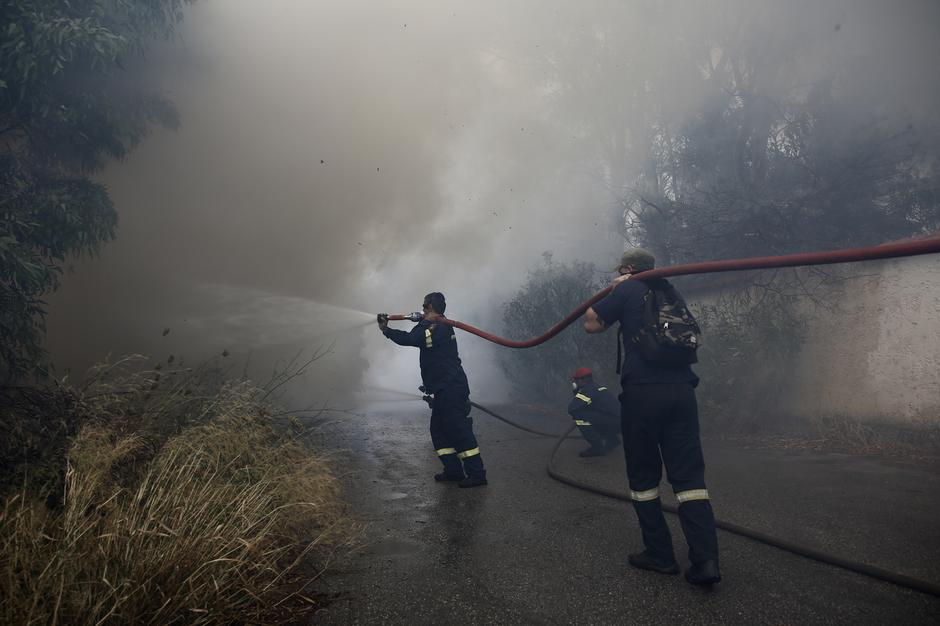 Požari Grčija | Avtor: Epa