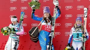 Maze Worley Rebensburg St. Moritz veleslalom svetovni pokal alpsko smučanje zmag