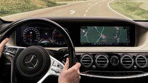 Navigacija, notranjost avta