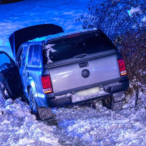 prometna nesreča sneg