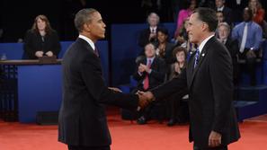 Barack Obama Mit Romney