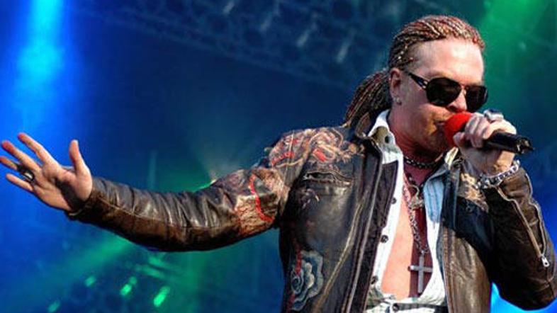 Pevec skupine Guns N' Roses Axl Rose