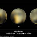 Pluton s posebnimi svetlimi hladnimi predeli.