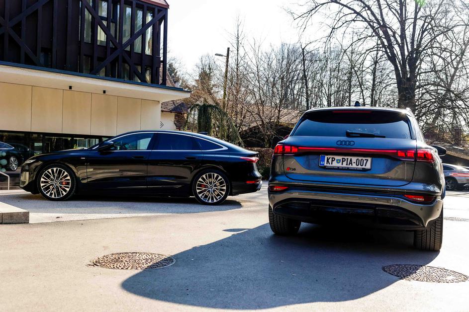 predstavitev Audi A6 e-tron, Q6 e-tron