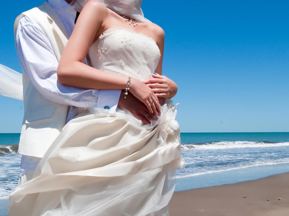 Poročni raj na soncu. (Foto: Shutterstock)