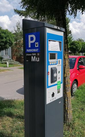 Parkomat na ljubljanskih ulicah