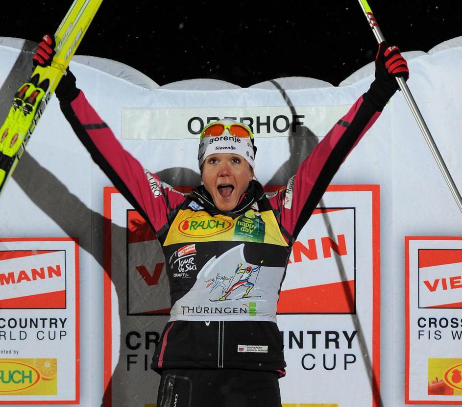 Petri Majdič so smuči v sprintu tekle veliko bolje kot na zasledovalni tekmi. (F