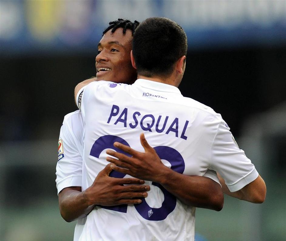 Cuadrado Pasqual Chievo Verona Fiorentina Serie A Italija liga prvenstvo