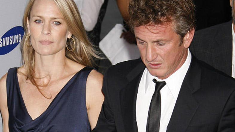 Starša Robin Wright in Sean Penn se ločujeta. FOTO: Flynet/JLP