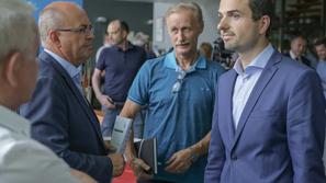 Matej Tonin in Jožef Horvat na seji sveta NSi