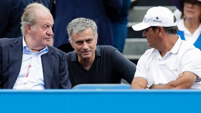 Juan Carlos in Jose Mourinho