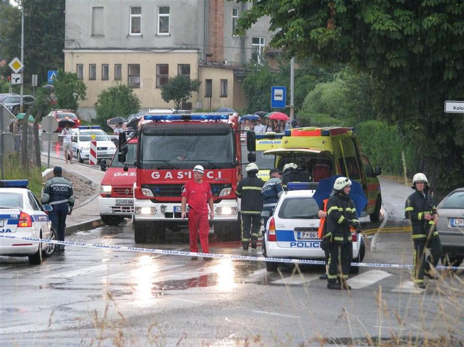 Kočevje, prometna nesreča, pešca