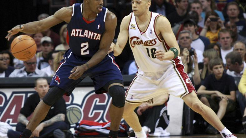 Joe Johnson se je odločil za zmagovanje z Atlanto Hawks. (Foto: Reuters)