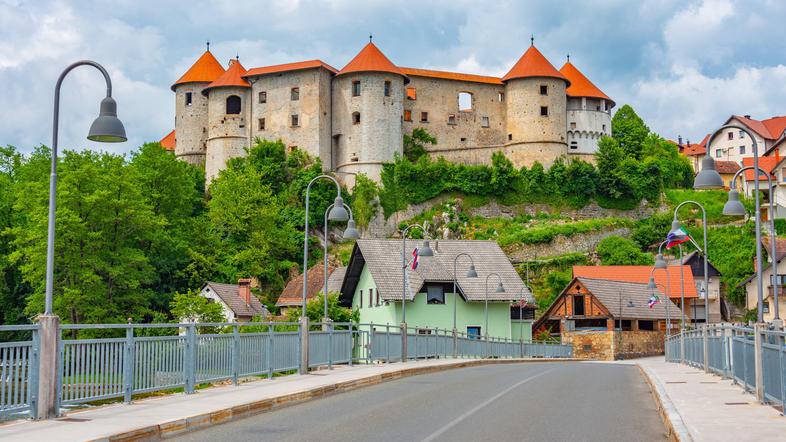 pogled na grad Žužemberk
