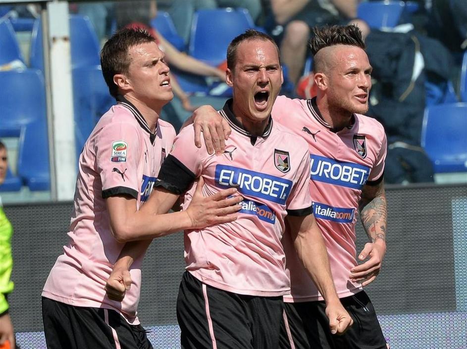 Von Bergen Iličić Morganella Sampdoria Palermo Serie A Italija liga prvenstvo