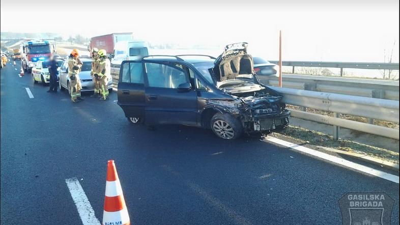 Prometna nesreča pri Mariboru