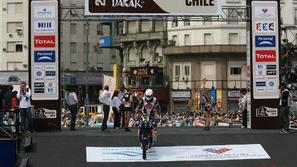 Miran Stanovnik za vodilnim Despresom zaostaja uro in 21 minut. (Foto: Maindru)