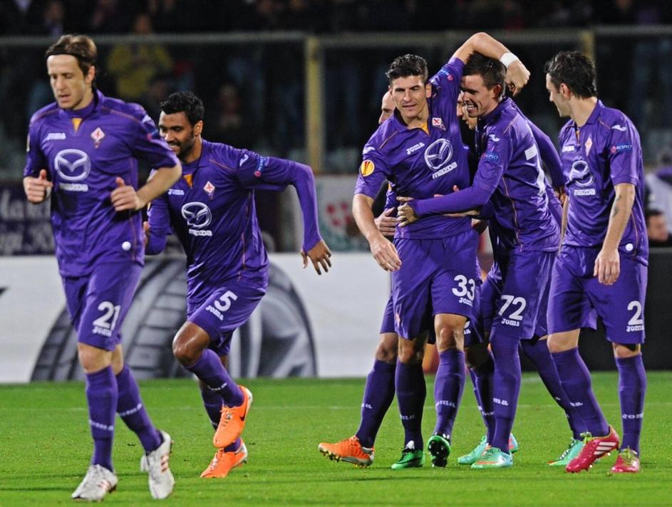Iličić Fiorentina Esbjerg Evropska liga
