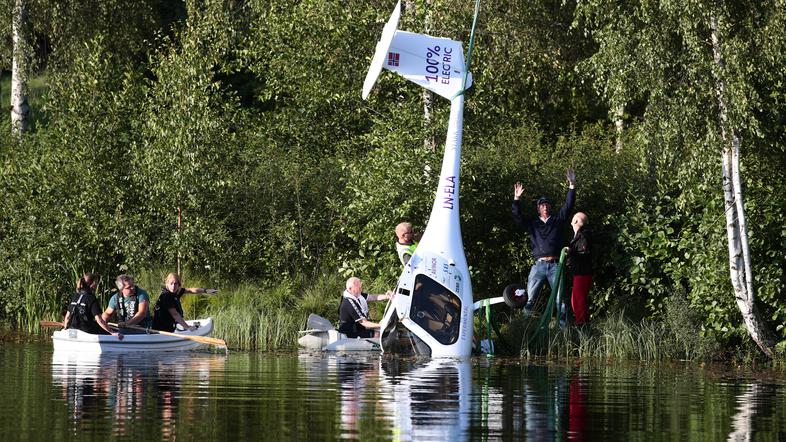 Pipistrel Alpha Electro G2., strmoglavljenje