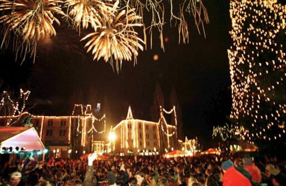 Vrhunec dogajanja je ognjemet z Ljubljanskega gradu, za katerega bomo letos odšt | Avtor: Žurnal24 main