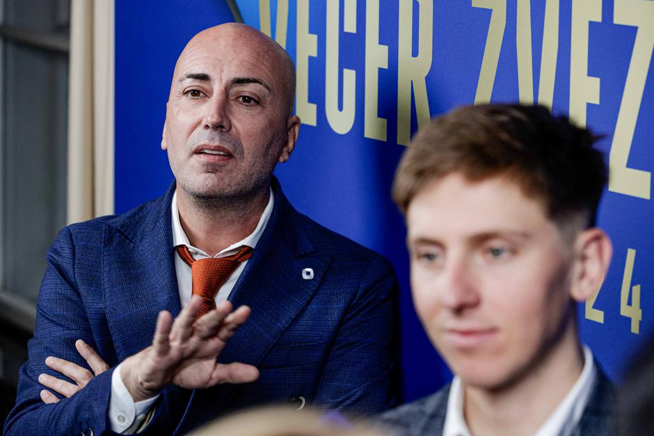 Alex Carera, Tadej Pogačar | Avtor: Saša Despot