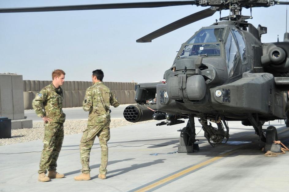 Princ Harry v Afganistanu