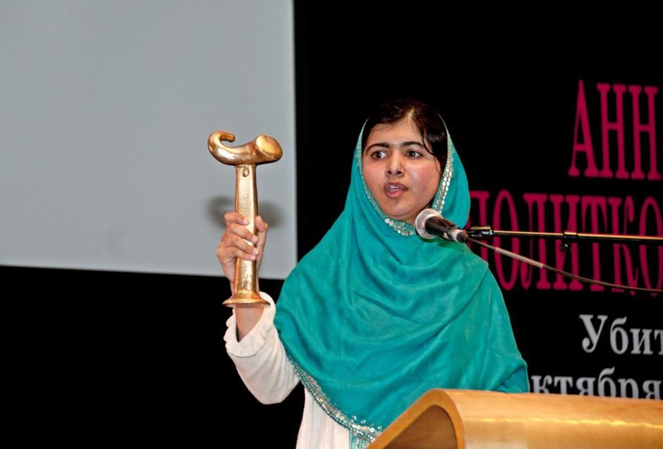 razno 10.10.13. nagrada saharov, Malala Jusufzaj, borka za pravice deklic do izo | Avtor: EPA