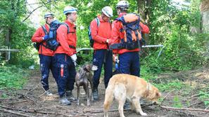 psi reševalci mednarodna vaja vodnikov reševalnih psov