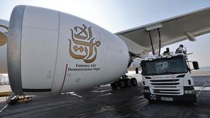 Letalo polnjenje gorivo SAF