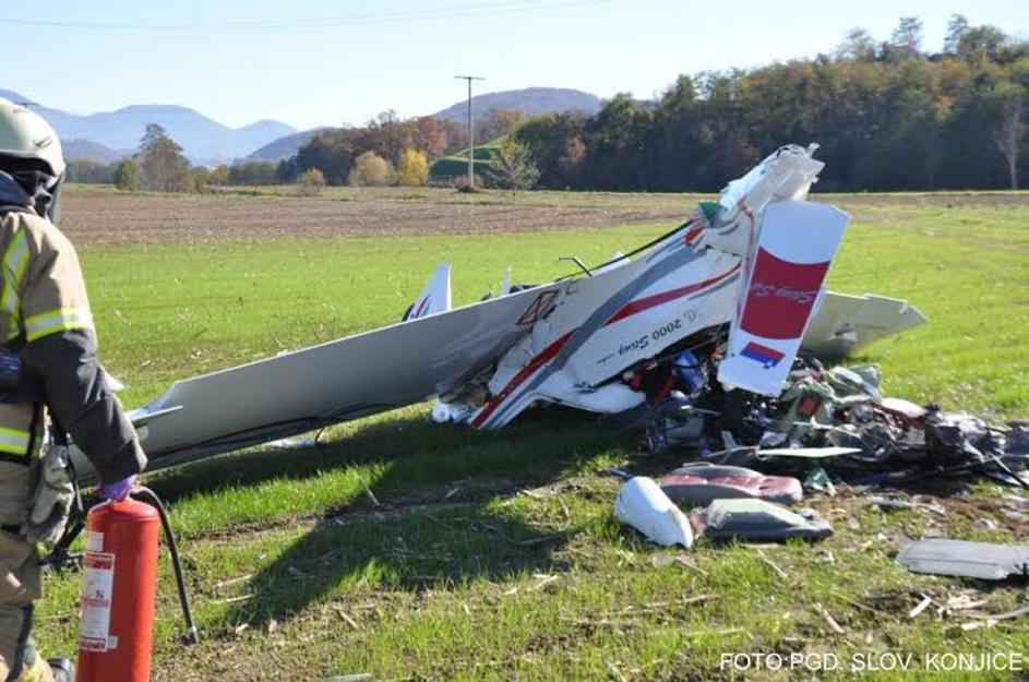 Nesreča ultralahkega letala