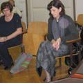 Marinka Šeško in Tatjana Podgoršek na sodišču
