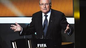 Blatter Fifa zlata žoga podelitev nagrada Zürich prireditev
