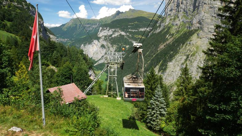 Mürren, žičnica