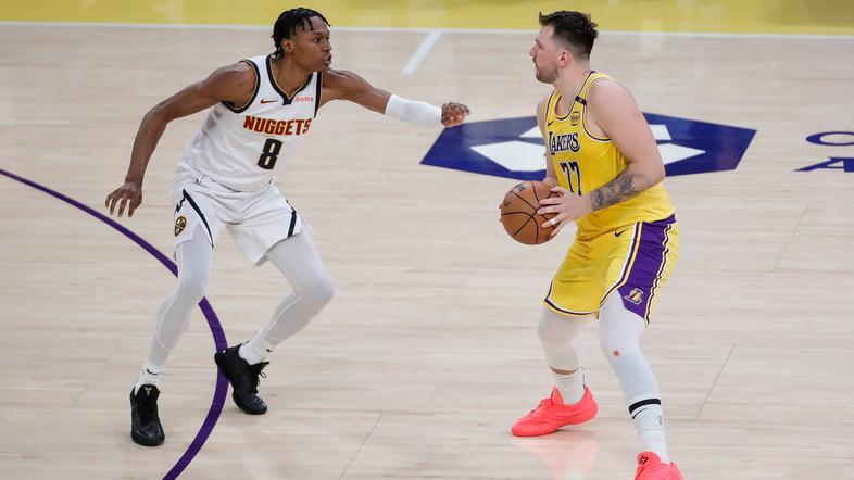 Peyton Watson in Luka Dončić