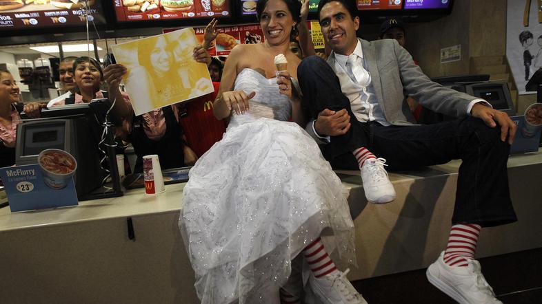 poroka, McDonald's, Mehika