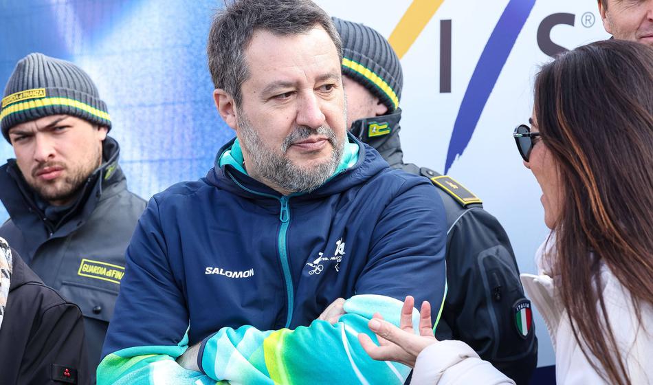 Salvini v skrbeh, kaj se dogaja v bližini olimpijskih prizorišč?