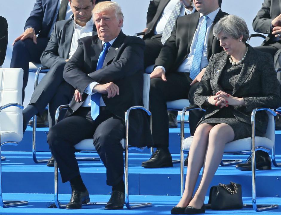Donald Trump Theresa May | Avtor: EPA