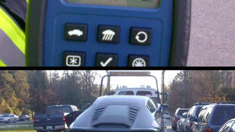 Zaplenjeni lamborghini