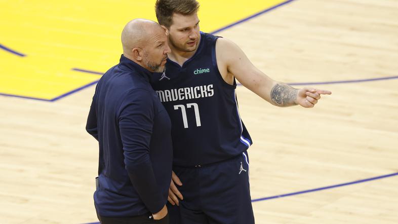 Luka Dončić in Jason Kidd