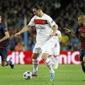 Ibrahimović Busquets Alves Barcelona PSG Paris Saint-Germain Liga prvakov četrtf